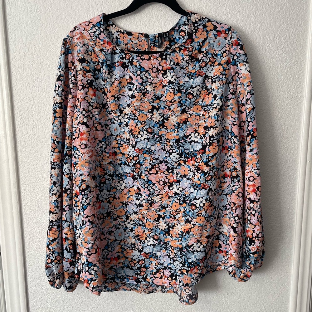 Vero Moda Multicolor Floral Blouse